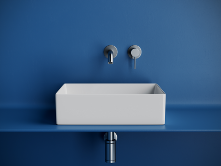 Раковина накладная прямоугольная Элемент (Element) 361x471x130, цвет белый, арт.CN6069, артикул CN6069