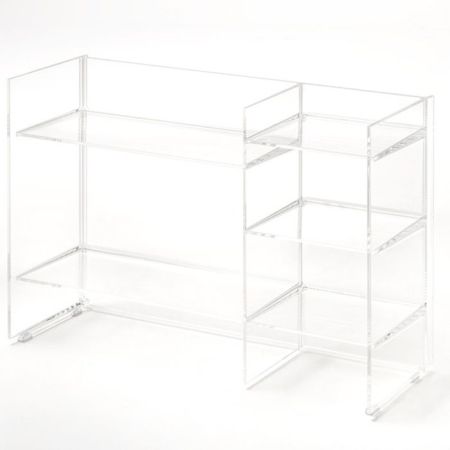 Laufen Kartell Стеллаж, 750х260х530мм, пластик, цвет: прозрачный кристал, артикул 3.8933.1.084.000.1