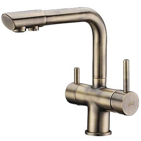 Смеситель для кухни WasserKRAFT A8037 Светлая бронза, артикул A8037