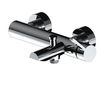 AQG Urban Flow, однорычажный смеситель для ванны без набора для душа, цвет хром