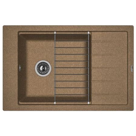 Кухонная мойка Florentina Липси-780Р 20.275.D0780 Антрацит, артикул 20.275.D0780.302