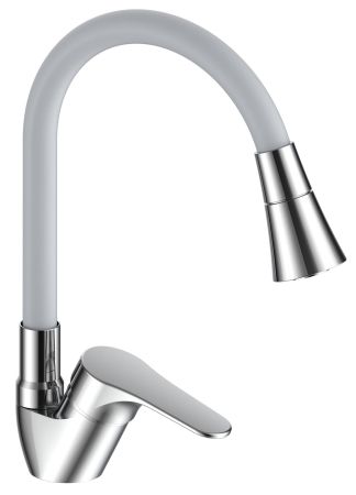 Смеситель Lucky для кухни,гибкий излив, артикул: LY 519F, артикул LY 519F