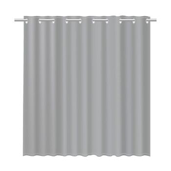 Штора для ванной комнаты FIXSEN LINUM FX-1535K, серый