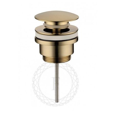 Донный клапан для раковины FILARETE FL75MG, матовое золото, артикул FL75MG