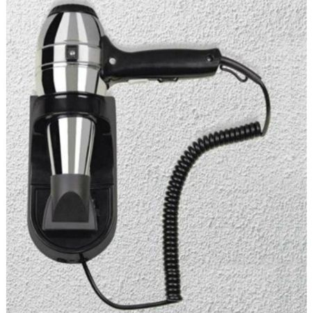Colombo Hotel Collection Фен настенный 1300W, цвет: черный, артикул B9994.NE