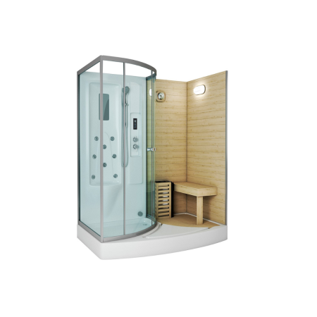 Сауна LESINA-R комбинированная 2в1 Cerutti SPA  1650x1100x2150 мм Сауна LESINA-R комбинированная 2в1 Cerutti SPA  1650x1100x2150 мм