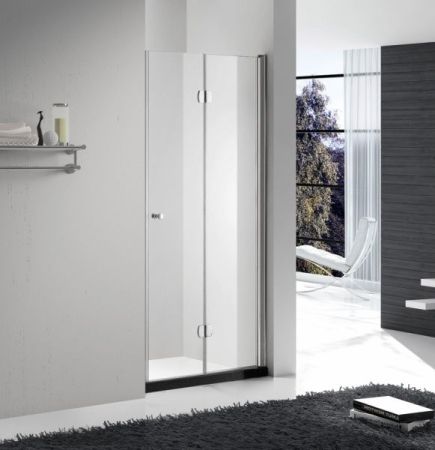 Душевая дверь Gemy S37193C 90x190 профиль Хром стекло Прозрачное, артикул S37193C