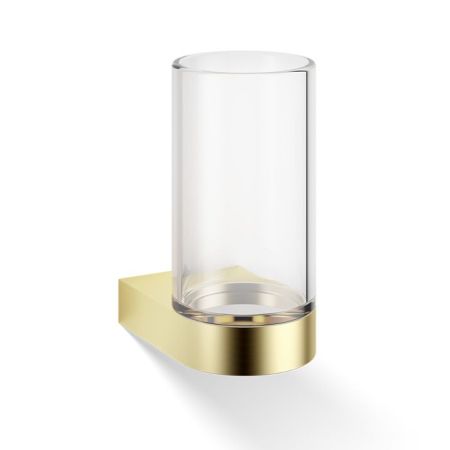 Decor Walther Century WMG Стакан подвесной, прозрачное стекло, цвет: золото матовое, артикул 0586782