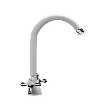 Смеситель для кухни Ulgran U-012-341, ультра-белый