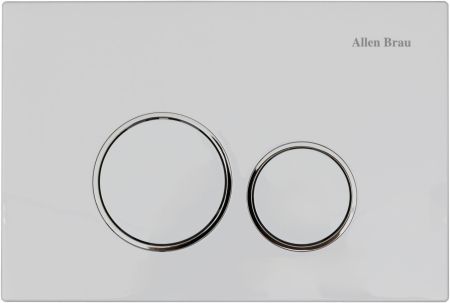 Клавиша смыва Allen Brau Priority 9.20001.20 белый глянец, артикул 9.20001.20