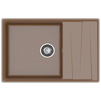 Кухонная мойка GranFest LEVEL 760L, терракот