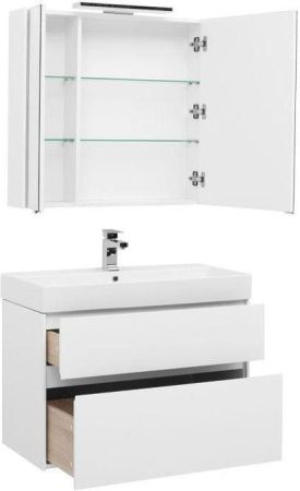 Мебель для ванной Aquanet Бруклин 85 белый, артикул 00207801