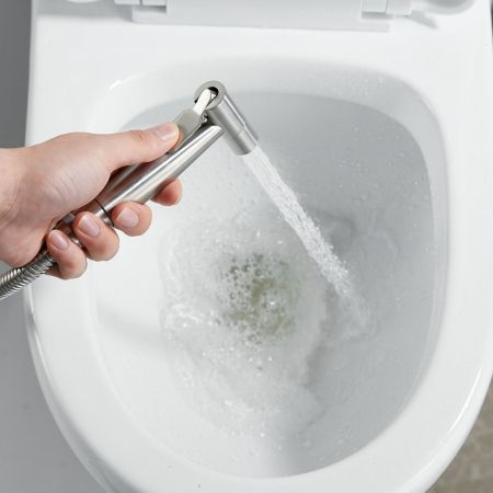 Гигиенический душ со смесителем Raffine F207L, сатин