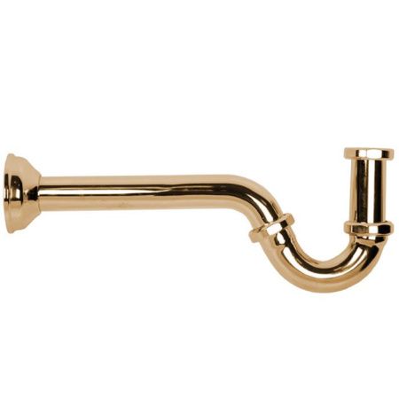 Kerasan Retro Сифон для биде 310мм,золото