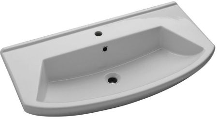 Тумба с раковиной SanVit Эдем Lux 90 kedem090 в цвете Ral Желтый глянец