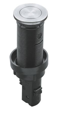 Сливной гарнитур для мойки GROHE с нажимным механизмом, матовая нержавеющая сталь (40986SD0) Сливной гарнитур для мойки GROHE с нажимным механизмом, матовая нержавеющая сталь (40986SD0)