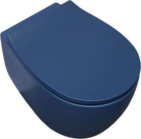 Чаша подвесного унитаза Allen Brau Fantasy 4.11004.ID индиго, артикул 4.11004.ID