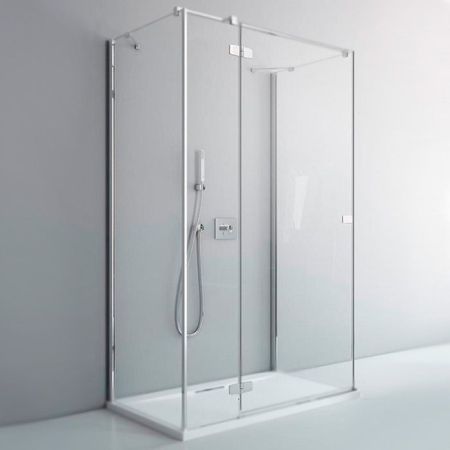 Дверь душевого уголка Radaway Fuenta New KDJ+S 90 L профиль Хром стекло прозрачное, артикул 384020-01-01L