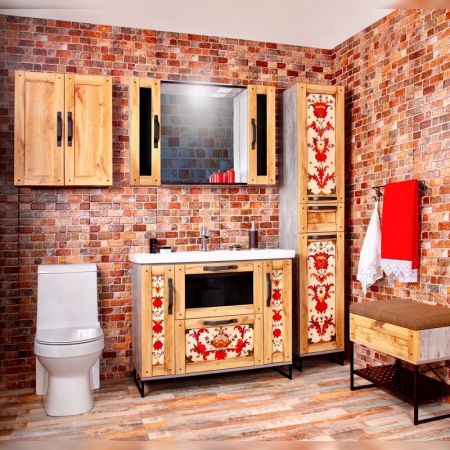 Банкетка Бриклаер Лофт 60 Метрополитен грей, артикул 4627125414091