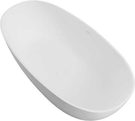 Ванна из искусственного камня Allen Brau Solid Stone Krion Oval 170x80 2.35003.21, артикул 2.35003.21