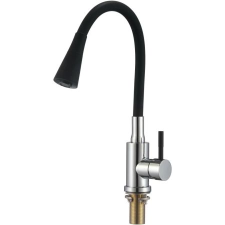 Смеситель для кухни Savol S-3002AM01, хром