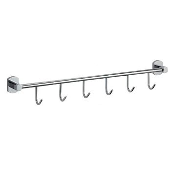 Планка с крючками Savol S-009976, хром