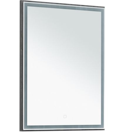 Мебель для ванной Aquanet Беркли 60 белый/дуб рошелье (зеркало дуб рошелье), артикул 00258906