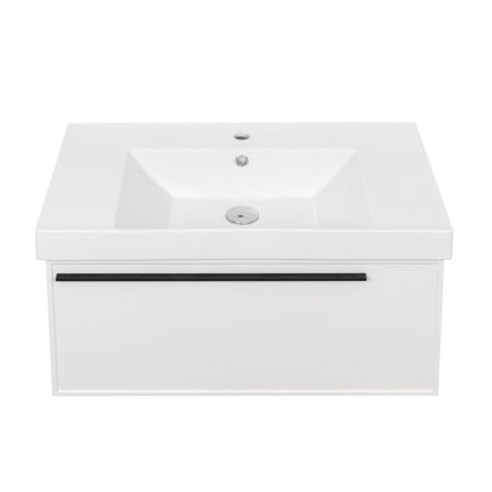 Тумба под раковину подвесная La Fenice Elba FNC-01-ELB-B-80, белая, артикул FNC-01-ELB-B-80