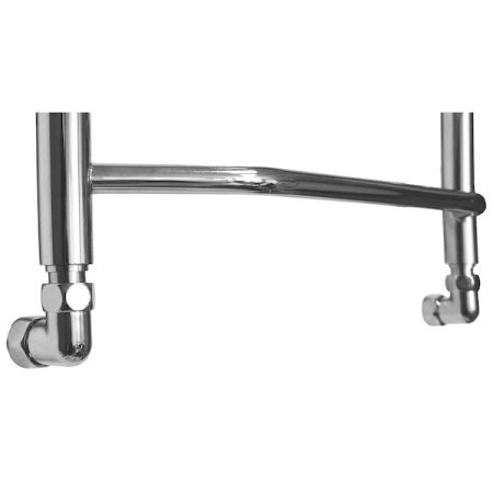 Водяной полотенцесушитель Domoterm Лаура П6 500*800 Хром, артикул ЛаураП6500*800