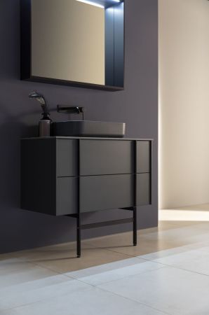 Ножки для мебели Allen Brau Reality 90 1.320A13.BB черный браш, артикул 1.320A13.BB