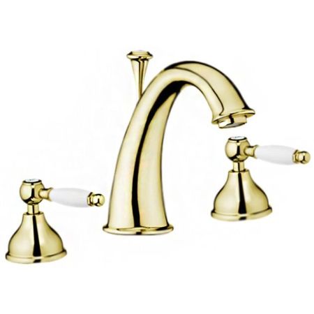 Смеситель для раковины Webert Dorian DO750101010, золото, артикул DO750101010