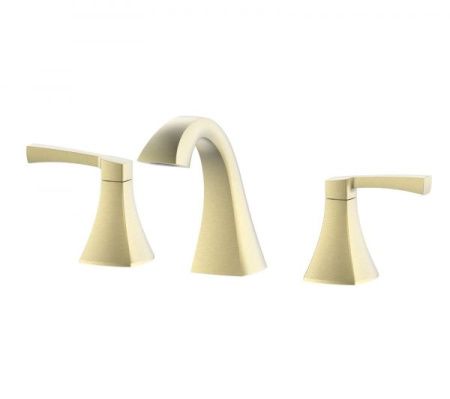 Смеситель для раковины на 3 отверстия WONZON & WOGHAND FLEX, Брашированное золото (WW-88083095-BG) Смеситель для раковины на 3 отверстия WONZON & WOGHAND FLEX, Брашированное золото (WW-88083095-BG)