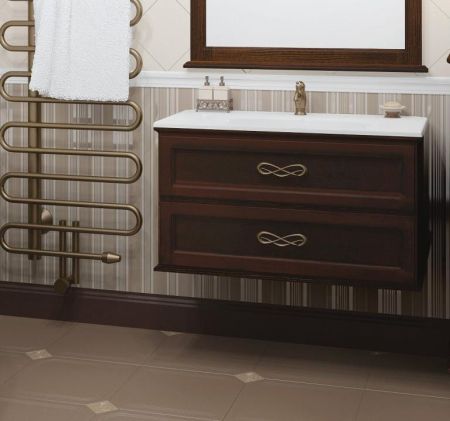 Зеркало Гарда 90 Opadiris Орех антикварный, артикул 