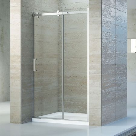 Душевая дверь в нишу RGW Tornado TO-14 160 профиль Хром стекло прозрачное, артикул 02071416-11