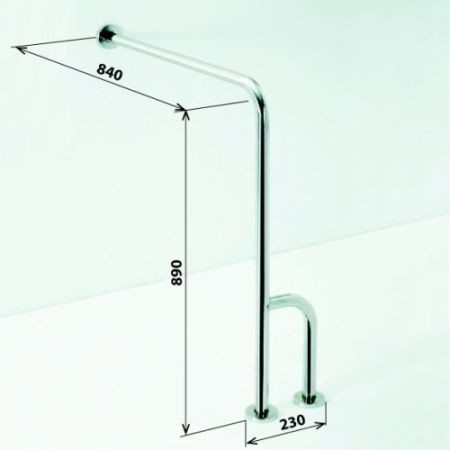 HELP Опорный поручень - правый,глянец, артикул 301122141