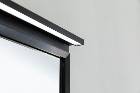 Зеркало Allen Brau Priority 100 1.31017.BB черный браш, артикул 1.31017.BB