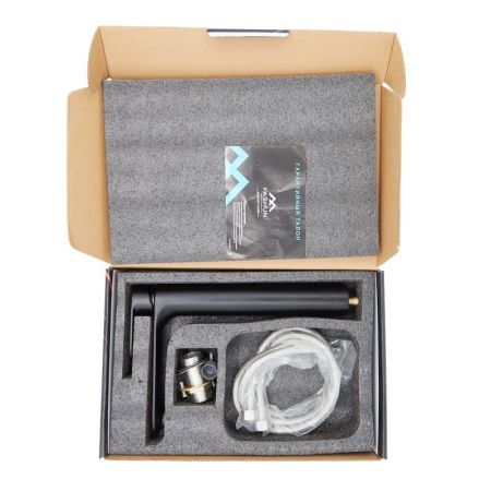 Смеситель для раковины FASHUN A5185-7, чёрный