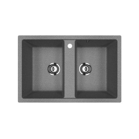 Кухонная мойка Ulgran U-608-309, темно-серый, артикул U-608-309