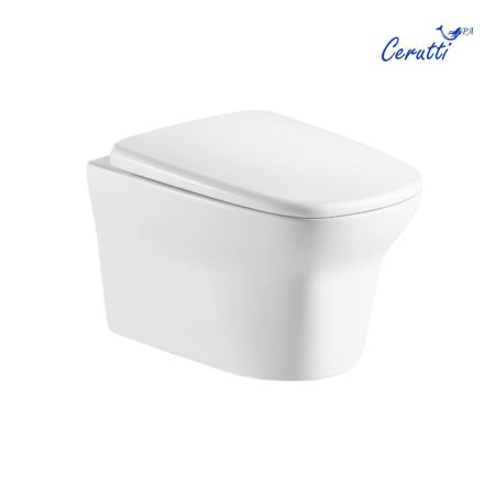 Унитаз AMI Aria подвесной безободковый Cerutti SPA CT8780, артикул CT8780