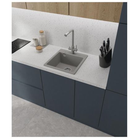 Кухонная мойка GranFest URBAN 245, серый, артикул 245 серый
