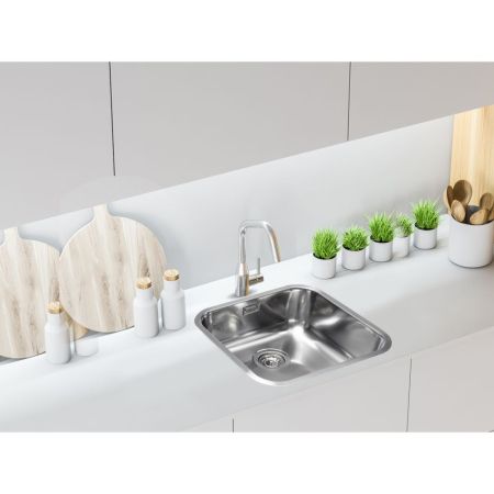 Кухонная мойка Grandex Aqua Select 200333, сатин