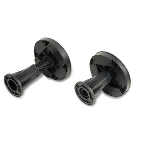 Ножки для поддонов TL-08, пластик, черный, артикул T-L-08-B