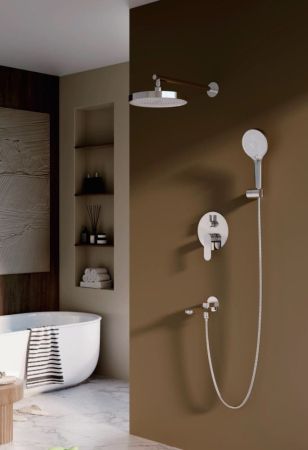 Душевая система встраиваемая BELZ B80713, хром