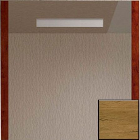 Зеркало SanVit Санвит 90 zsanv090 с фактурой под дерево с подсветкой Акация светлая, артикул zsanv090