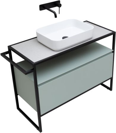 Тумба под раковину Allen Brau Priority 100 1.31003.PWM папирус матовый, артикул 1.31003.PWM