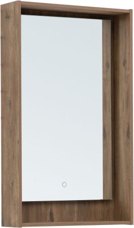Зеркало Aquanet Милан 50 дуб рустикальный, артикул 00336397