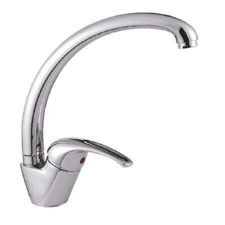 Смеситель для кухни Cron CN4129, хром