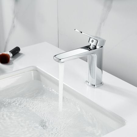 Смеситель для раковины Raffine F0199, хром