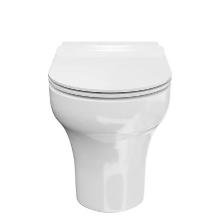 Унитаз BUONGIORNO напольный безободковый, белый глянцевый, артикул BG.wc.01