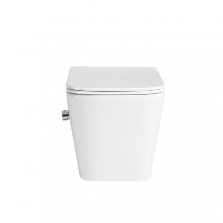 Унитаз подвесной с функцией биде и смесителем BELBAGNO DUE, артикул BB3103CHR-BS/SC